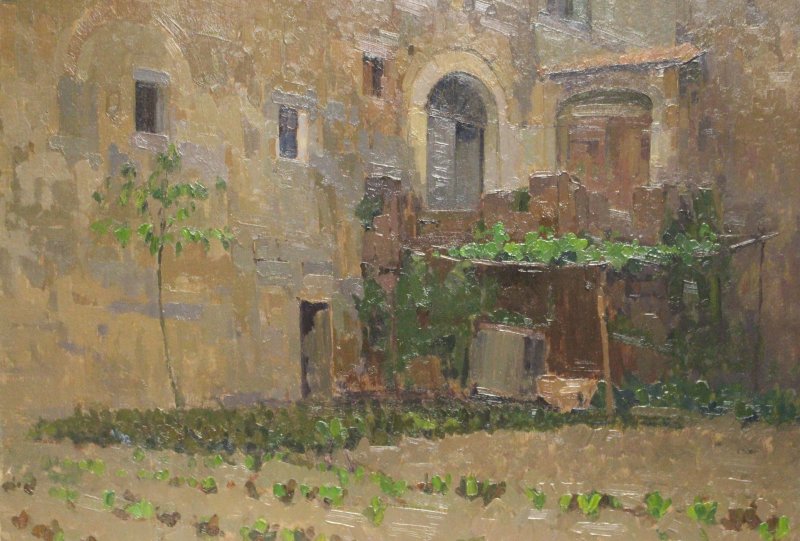 1923 - L'orto del convento